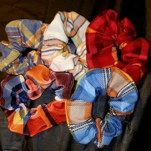 Fall scrunchies set